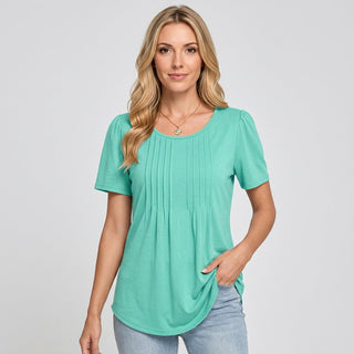 Women's Oversized Cotton T-Shirt – Soft Loose Fit Round Neck for Casual & Everyday Wear