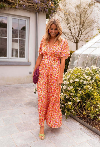 Women's Flowing Maxi Dress – Elegant Summer Evening Dress
