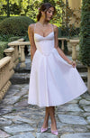 Women's Elegant Fitted Midi Dress – Day to Evening