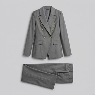 Women’s Elegant Tailored Work Blazer Suit
