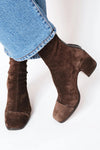 Women's Elegant Square Toe Block Heel Ankle Boots