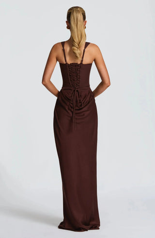 Women's Elegant Black Bodycon Dress – Backless Fitted for Weddings & Evening Events