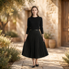 Women's Elegant Pleated Skirt